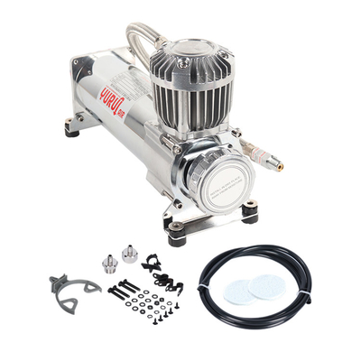 Heavy Duty Air Suspension Compressor Chrome Off-road Car Air Compressor
