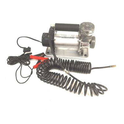 Metal Single Cylinder Air Compressor Crocodile Clip Tire Inflator With Handle