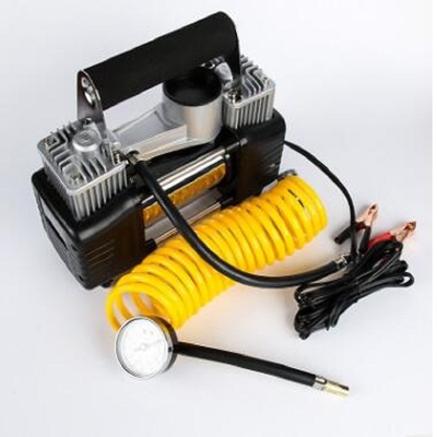 Double Cylinder Vehicle Air Compressors YF662B 180w 150psi In Silver Color