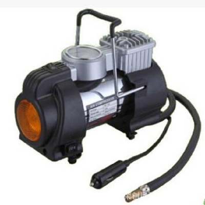 Good price 3 In 1 Metal Air Pump , 12v Portable Air Compressor With Lamp online