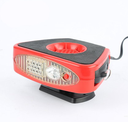 ABS Dc12v Portable PTC Ceramic Car Fan Heaters With LED Light