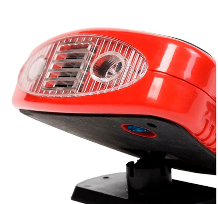 ABS Dc12v Portable PTC Ceramic Car Fan Heaters With LED Light