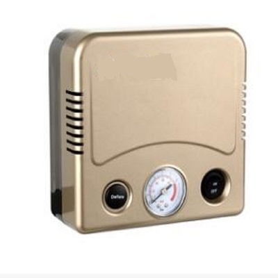 Silver Mini Handy Vehicle Air Compressors Dc 12v With Deflating Function