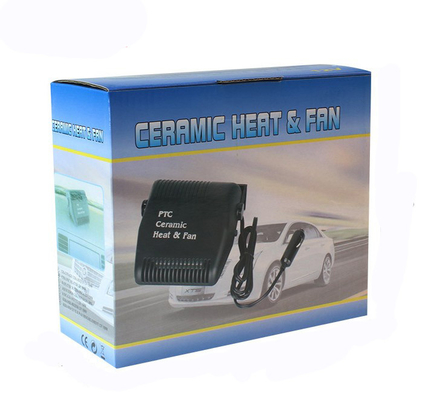 ABS DC12V Vehicle Portable Fan Heater With Fan And Heater Function
