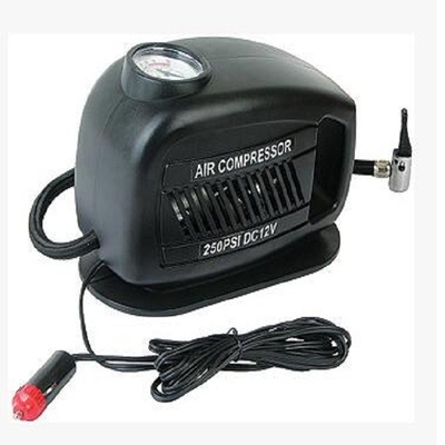 250psi Electric Car Air Compressor  With Cigarette Lighter Plug  Auto Air Compressor 12 Volts Air Compressor