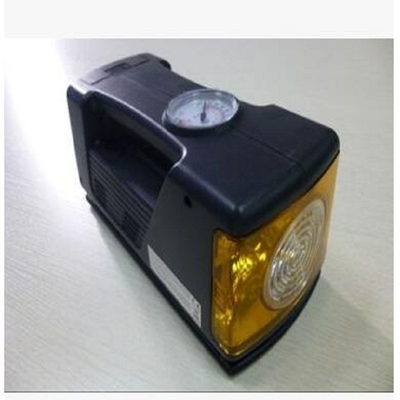 Three In One Car Portable Air Compressor Dc12v 250psi Black Color With Lamp