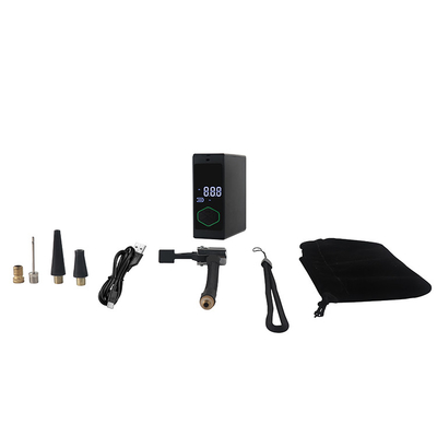 Good price 17L/min Flow Digital Display Air Pump Portable Electric Tire Inflator Battery Powered online