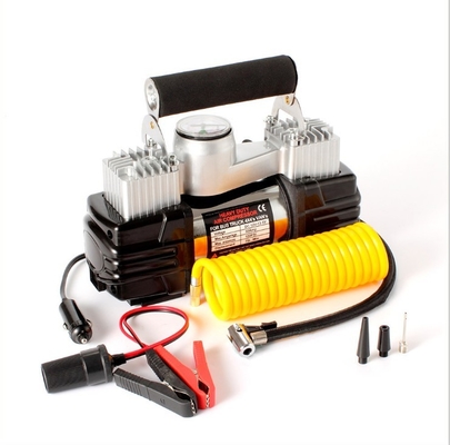 Double Cylinder Metal Air Compressor For Car 150PSI One Year Warranty