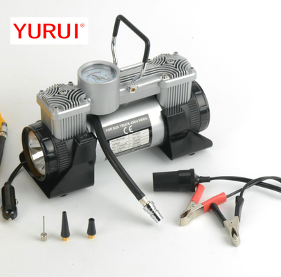 Double Cylinder Metal Air Compressor Plastic Box With High Power Pressure