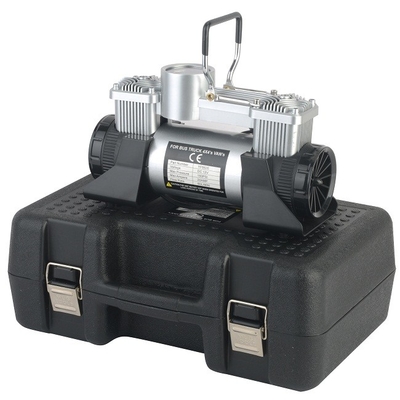 Good price Car Tire Inflator Dc 12v  Metal Pressure Auto Air Compressor With Plastic Box online