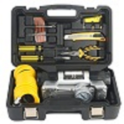 DC12V Portable Metal Car  Air Compressor With Plastic Box Compressor Kit