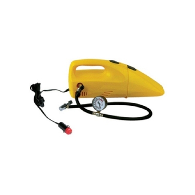 2-In-1 Portable ABS Car Vacuum Cleaner And Car Tire Inflation Compressor