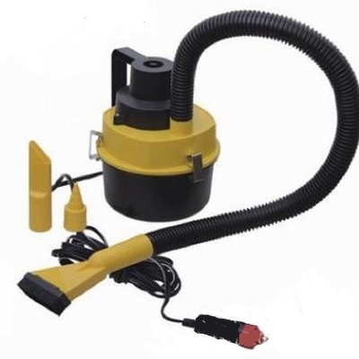 DC12V Vacuum Cleaner  Handheld Vacuum Cleaner Yellow Auto Vacuum Cleaner