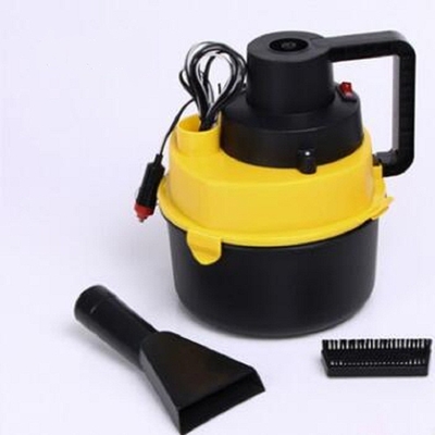 Vacuum Cleaner With Flexible Hose  Handheld Vacuum Cleaner Yellow Auto Vacuum Cleaner
