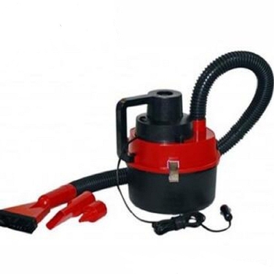Good price Wet Or Dry Car Vacuum Cleaner With Cigarette Lighter  Handheld Vacuum Cleaner Red Auto Vacuum Cleaner online