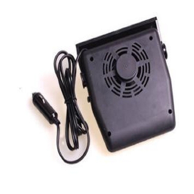 Oem Black Handheld Rechargeable Car Heater , Dc12v Plug In Heater For Car