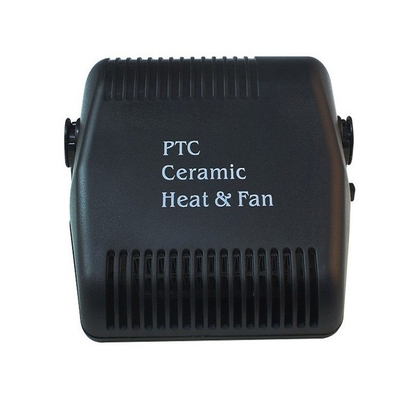 Oem Black Handheld Rechargeable Car Heater , Dc12v Plug In Heater For Car