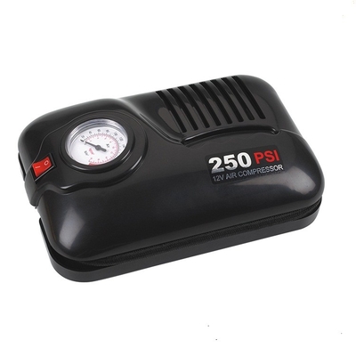 250psi Car Air Compressor Plastic Material , 2 In 1 Vehicle Air Compressor Dc 12v