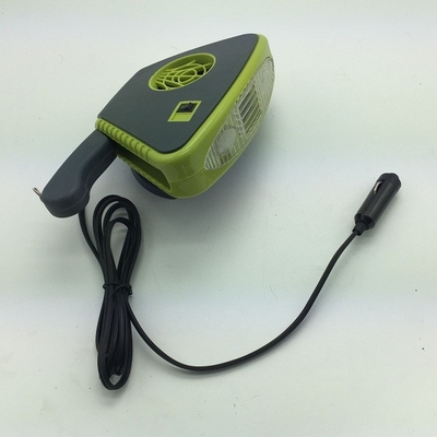 Green Portable Car Heaters Auto Fan Heater Two Switch With Pic Heating Element