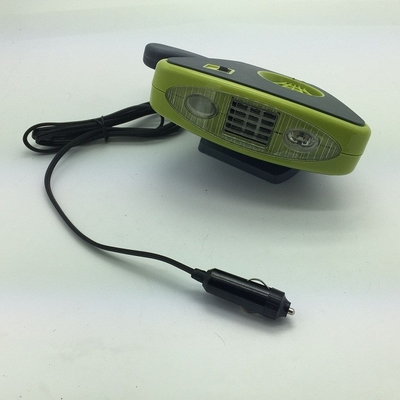 Green Portable Car Heaters Auto Fan Heater Two Switch With Pic Heating Element