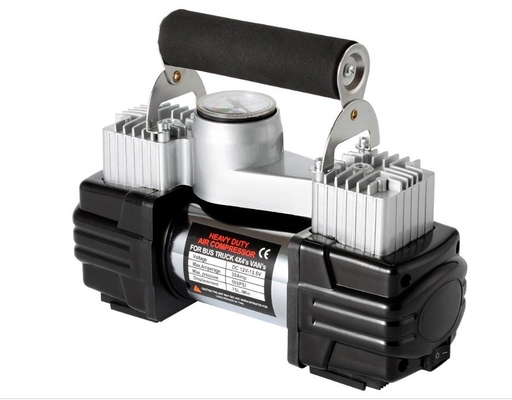 Good price DC12V Double Cylinder Metal Car Air Compressor For Car Inflation Pump online