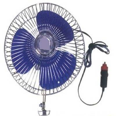 6 Inch Oscillating Automotive Cooling Fans , Screw Mounting Electric Fans For Cars