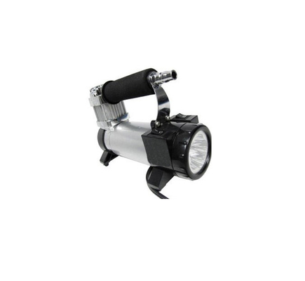 12v Single Cylinder Air Compressor Pump Metal Material With Light 100 Psi