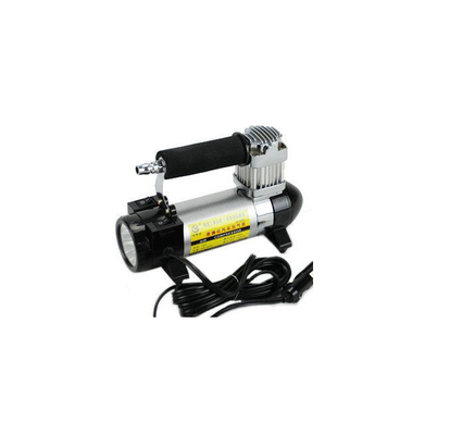 12v Single Cylinder Air Compressor Pump Metal Material With Light 100 Psi