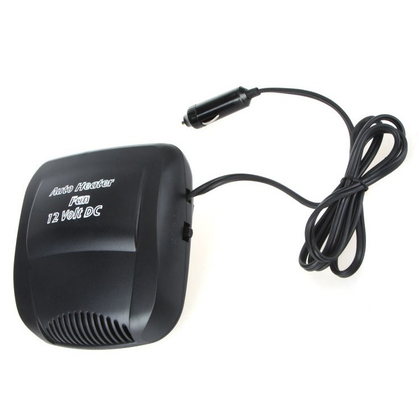 Small Portable Electric Car Heater 150w 12v Fan Heaters One Year Warranty