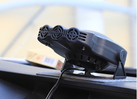 12v 150w Black Portable Auto Heater Small Fan Heater With Cool Warm Switch