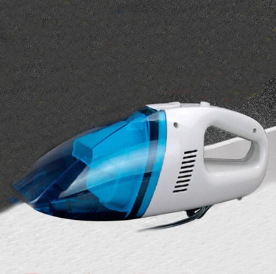 Wet / Dry Handheld Car Vacuum Cleaner Plastic Material In Blue White Color