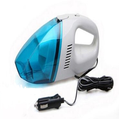 Auto Handheld Portable Vacuum Cleaner Plastic Material In Blue Color