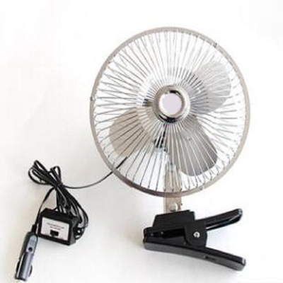 Electric Rechargeable Portable Fan , 12v / 24v Electric Cooling Fans For Cars