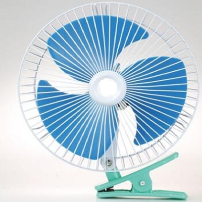 Plastic Back Guard Car Cooling Fan 8 Inch Oscillating With Customized Color