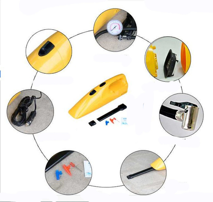 1.54 Kgs Car Cleaning Vacuum Cleaner 12 Volt Dc 250psi Vehicle Air Compressors