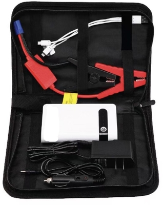 12V Portable Jump Starter with LED Flashlight and Tire Pressure Monitor