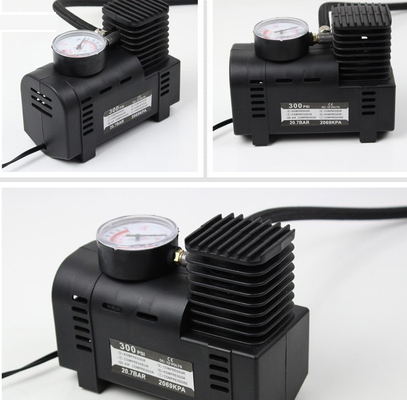 Weight 0.8 Kgs Portable Car Air Pump DC 12V 250 Psi Pressure With Watch