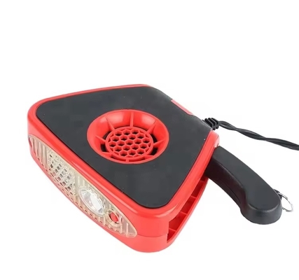 12V Portable Car Fan Heater with Light 150W PTC Heating