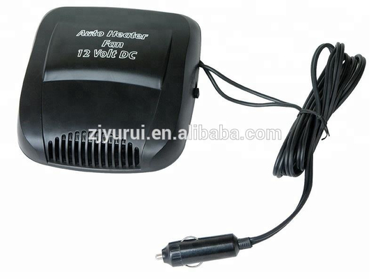 Black Plastic Fan Heater with CE ROHS Certification