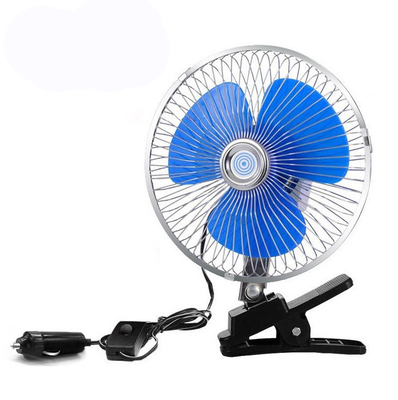 CE Standard Car Cooling Fan 12V / 24V Voltage With One Year Warranty