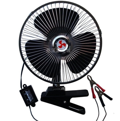 12V / 24V Car Cooling Fan With Half Safety Metal Guard Long Working Life