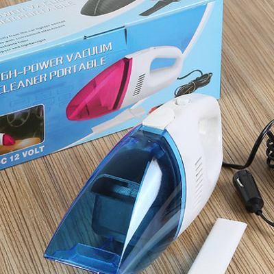 Portable Mini ABS Dc12V  Car Vacuum Cleaner With Washing Filter