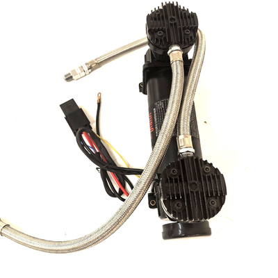 Heavy Duty Car Pump 12V/24V Car Air Suspension Compressor 