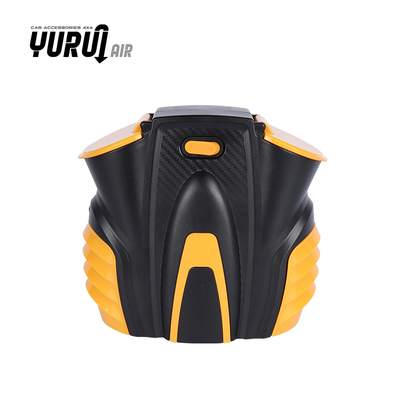 12V Mini Portable Car Tire Air Compressor with LED Light and 5-Minute Inflation for Emergency Use