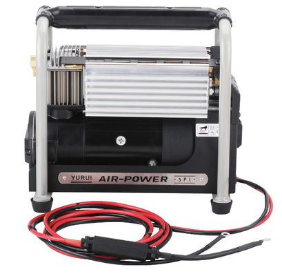 Black High Power Air Ride Pump Strong Power With Hose