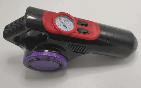 Rechargeable 12V Vacuum Cleaner And Air Compressors Handheld Mini With LED Light Air 4-In-1 Tire Inflate And Cleaning