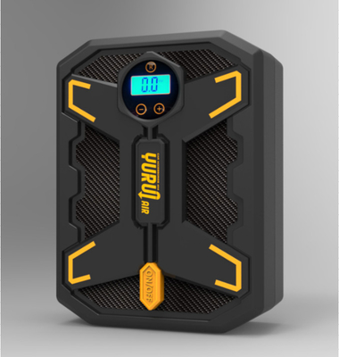Plastic LED Lamp DC12v Car Air Compressor Digital Gauge Tire Inflator