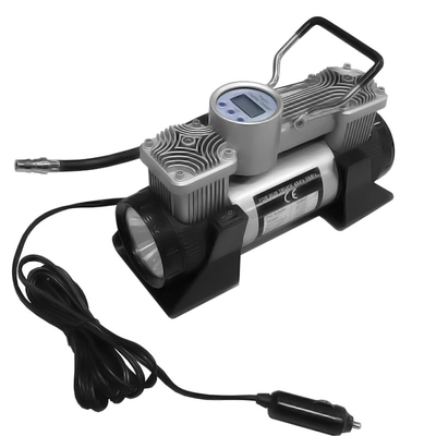 Good price Car Tire Inflator Digital Gauge Car Air Compressor DC 12v Double Cylinder online