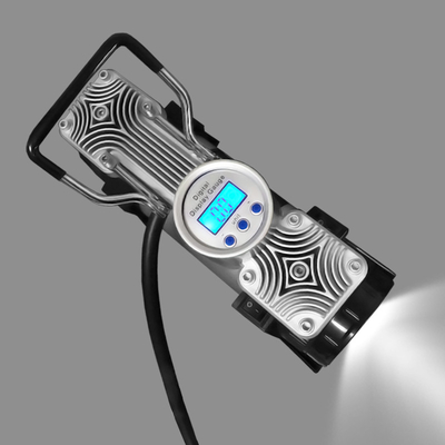 Car Tire Inflator Digital Gauge Car Air Compressor DC 12v Double Cylinder