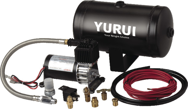 12v Mini Air Compressor With One Gallon Air Tank Onboard Air Systerm For Car Inflation